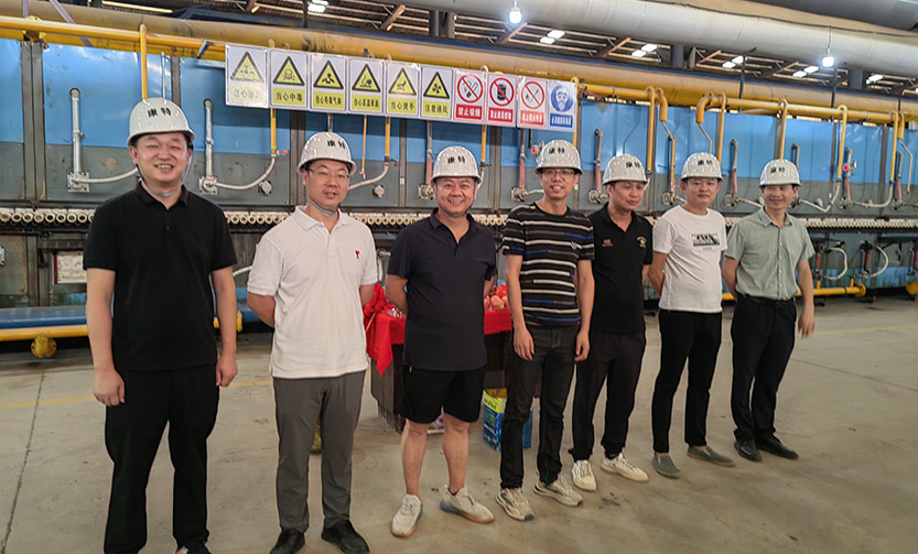 2023年7月7日6点18分高安基地产线顺利点火